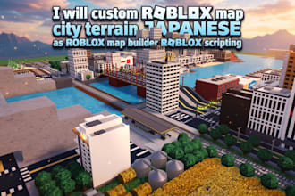 custom roblox map city terrain japanese as roblox map builder roblox scripting