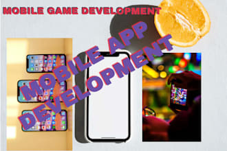 mobile app develpment, 2d 3d mobile game development, unity game