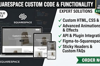 squarespace custom code, customize squarespace website, squarespace custom code