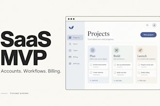 build a full stack saas mvp with nextjs