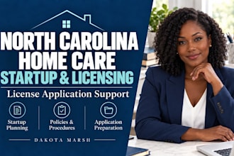 assist north carolina home care agency startup and license application support