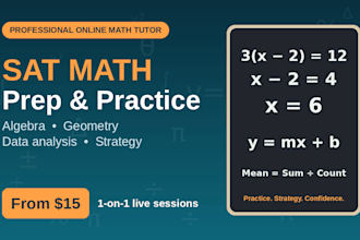 tutor you for sat math to raise your score