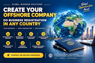 create your offshore company and do business registration