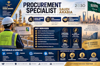 handle sourcing for electrical and telecom items in saudi for epcs