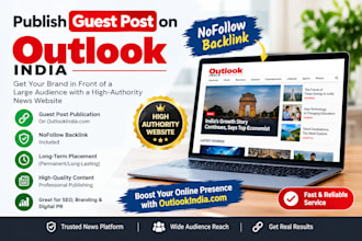 publish your article on outlookindia with a permanent nofollow backlink