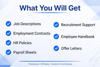 be your HR manager for recruitment and payroll
