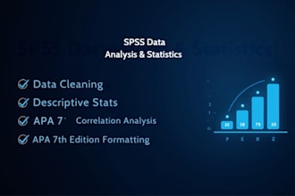 research and statistical analysis spss and excel