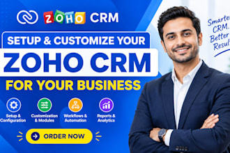 setup and customize your zoho CRM for your business