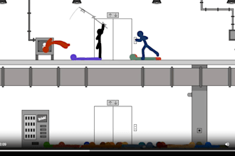 create realistic  2d stickman animation and explainer animation videos