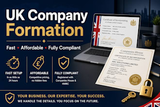 form and register your UK company with companies house