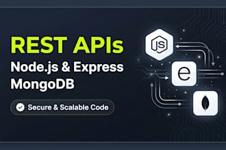 build rest apis with node, express and mongodb