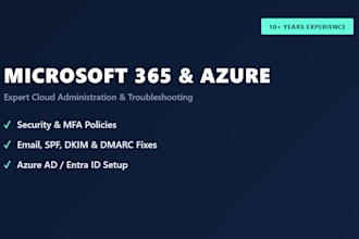 manage, troubleshoot, and secure your microsoft 365 and azure setup
