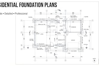 design residential foundation and footing plans