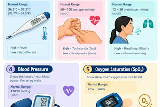 design nursing educational posters and medical infographics