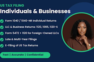file irs form 5472, 1120, 1040nr for foreign owned US llc, llc tax