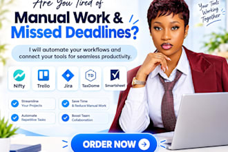 automate nifty roadmaps trello boards jira sprints, taxdome workflows smartsheet