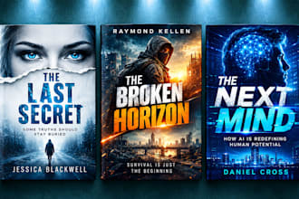 design book cover design, ebook cover, amazon kdp book cover