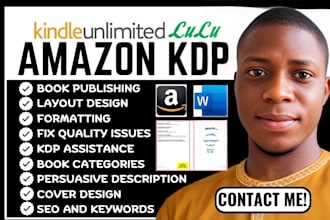 publish your memoir book formatting and amazon KDP book publishing