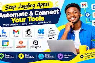 lofty gmail bombbomb mailchimp microsoft exchange google calendar zapier piesync