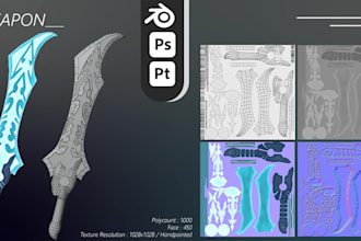 3d stylized props assets for unity and unreal engine