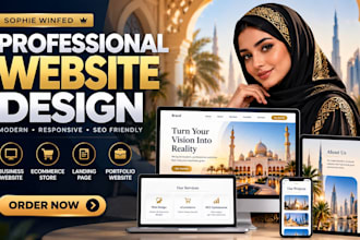 create a website for your brand