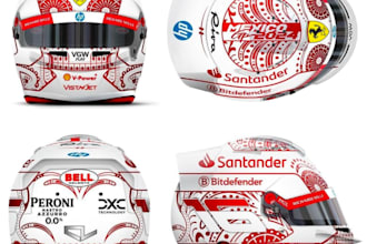 design high quality custom f1 helmate logo with unlimited revision