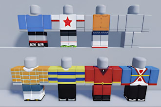 design custom roblox clothing shirts pants and outfits for you