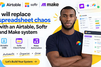 setup airtable database automation softr formulars make com n8n airtable expert
