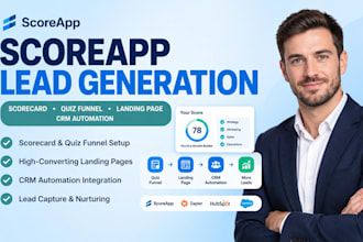 scoreapp scorecard quiz funnel landing page CRM automation lead generation setup