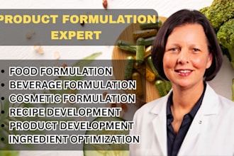 develop food, cosmetic, chemical and beverage formulations