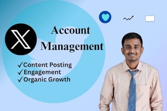 manage and grow your x twitter account organically