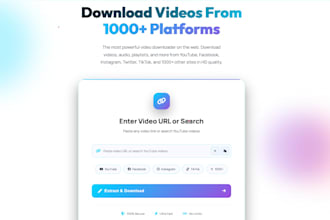do professional videos upload and downloads service any website