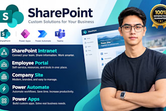 build germany sharepoint intranet, sharepoint site power apps, power automate
