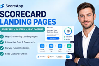 scoreapp landing page quiz funnel scorecard survey redesign lead capture funnels