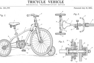 create professional patent drawings and technical line art for upsto