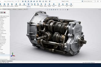 do 3d cad model, mechanical product design, 3d cad drawing for manufacturing