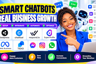 setup botpress chatfuel respond io super profile meta business tidio automation