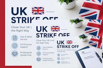 help with UK company strike off and company closure