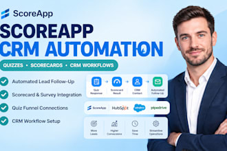 scoreapp scorecard survey redesign quiz funnel landing page CRM automation setup