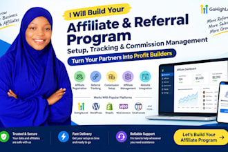 build affiliate referral program tracking commission setup wordpress website