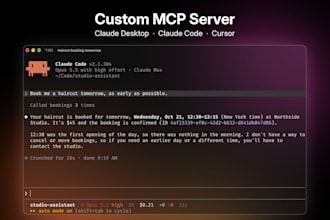 build a custom mcp server for claude and your API