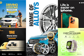 design converting meta ads  static banner ads or web banner