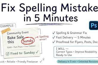 edit text in image and fix spelling mistakes in photoshop