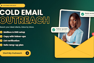 setup cold email outreach campaign
