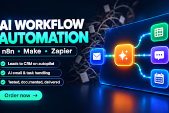 build no code ai automation workflows with n8n, zapier, make and google sheets