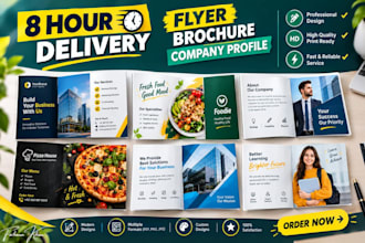 create modern and professional flyer designs