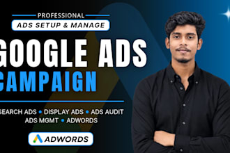 run google ads campaign, ad setup, keyword research, PPC