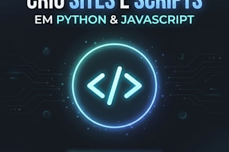 create a simple website or automate tasks with python and js