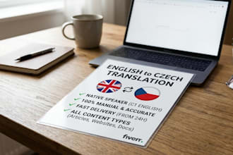 translate english to czech accurately and fast