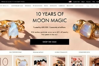 jewelry website jewelry store dropshipping store shopify website shopify store